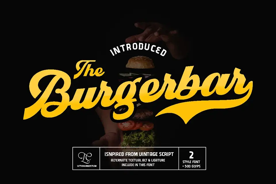 Burgerbar Font