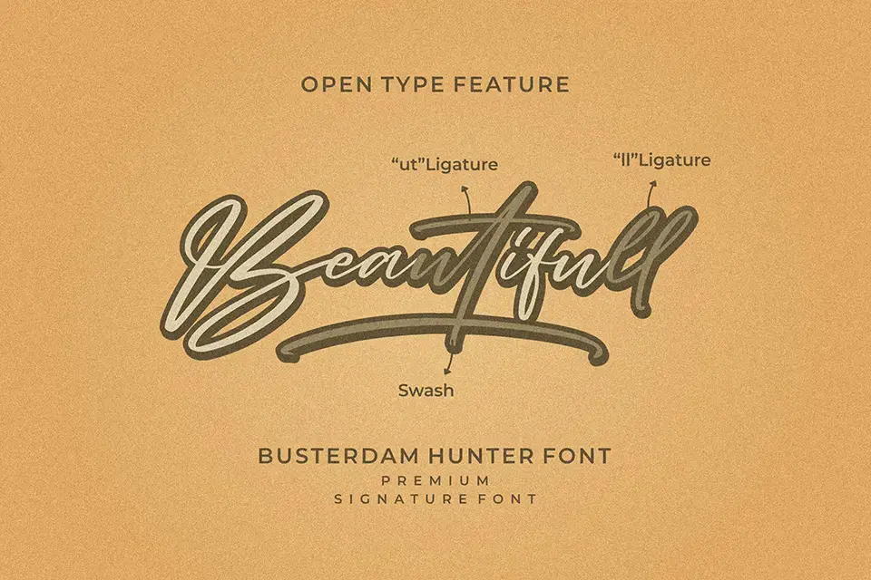 Busterdam Hunter Font