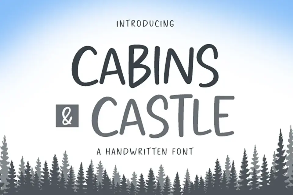 Cabins And Castles Font