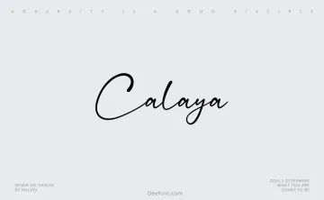 Calaya Font