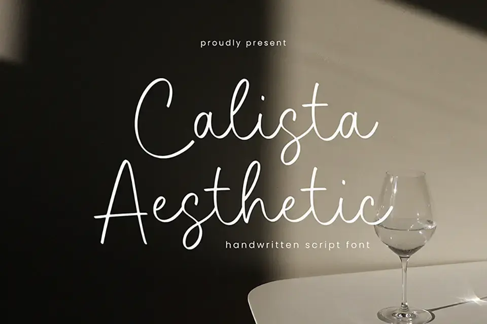 Calista Aesthetic Font