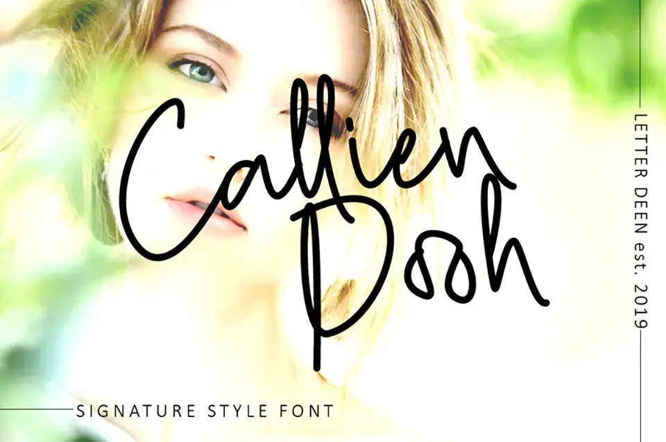 Callien Pooh Font