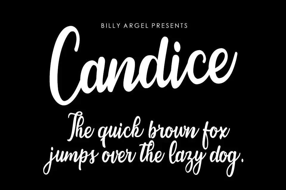Candice Script Font