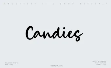 Candies Font