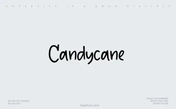 Candycane Font