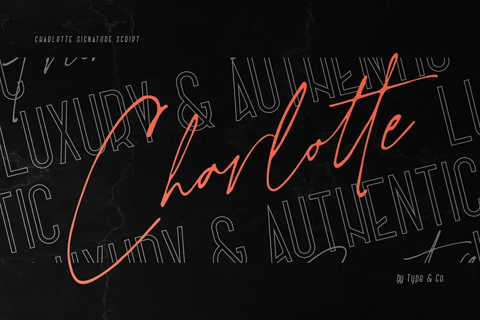 Charlotte Signature Font