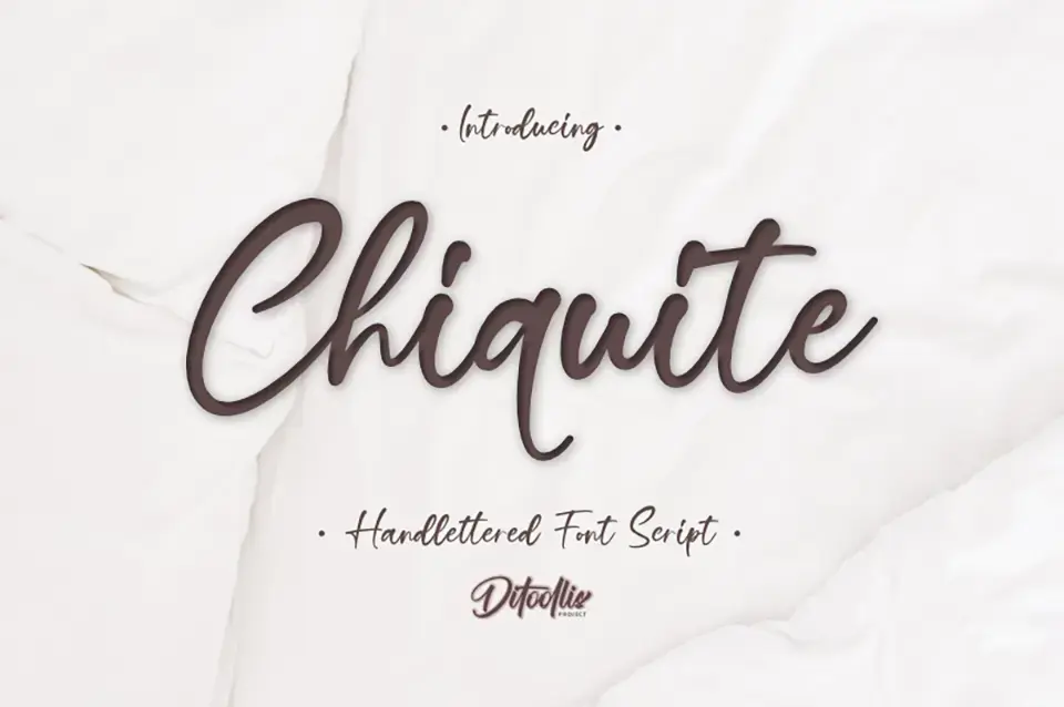 Chiquite Font