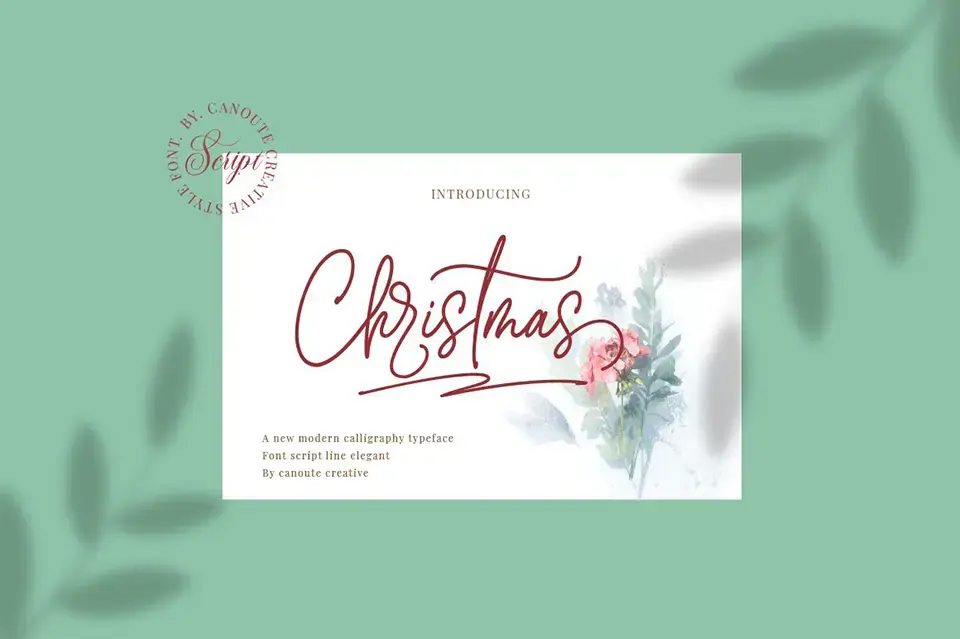 Christmas Handwritten Typeface