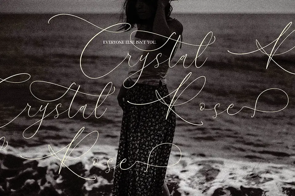 Clements Morgle Script Font