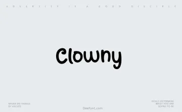Clowny Font
