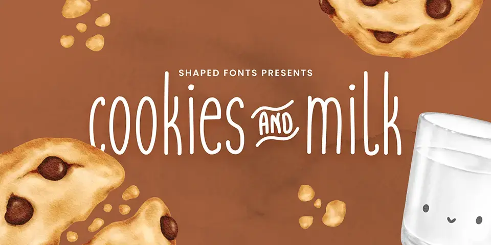Cookies & Milk Font