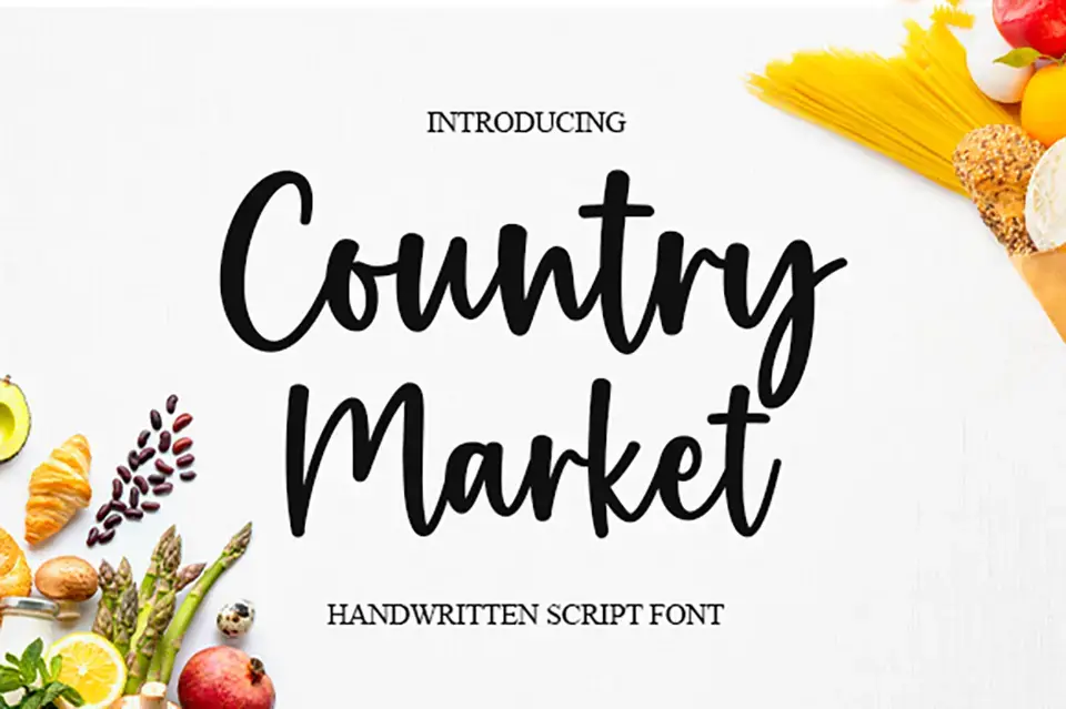 Country Market Font