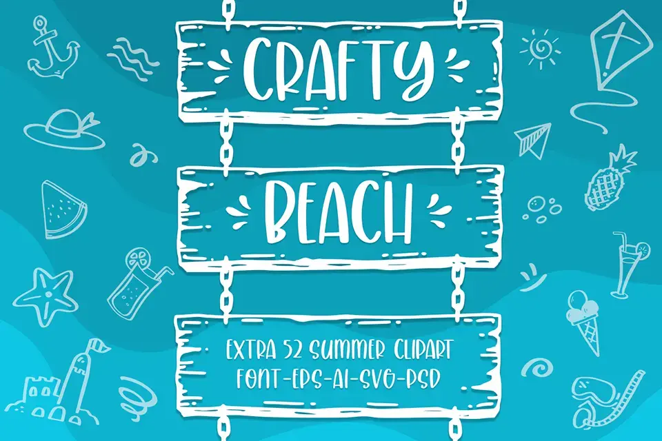 Crafty Beach Font