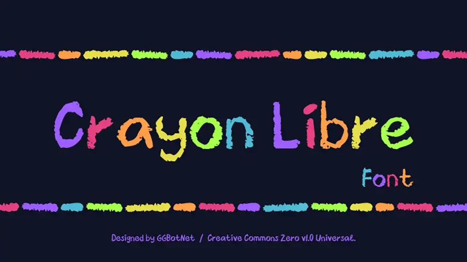 Crayon Libre Font