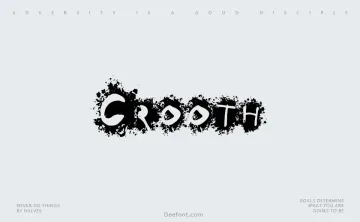 Crooth Font
