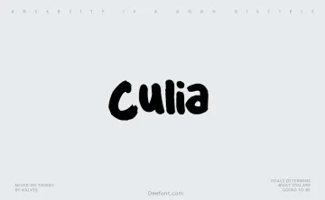Culia Font