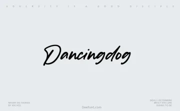 Dancingdog Font