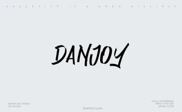 Danjoy Font