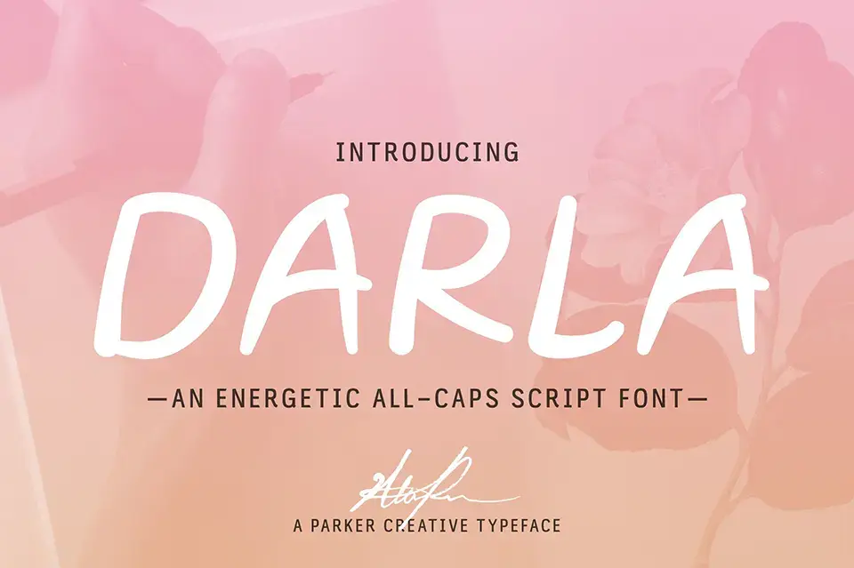 Darla Script Font - Free Download & Preview | Deefont