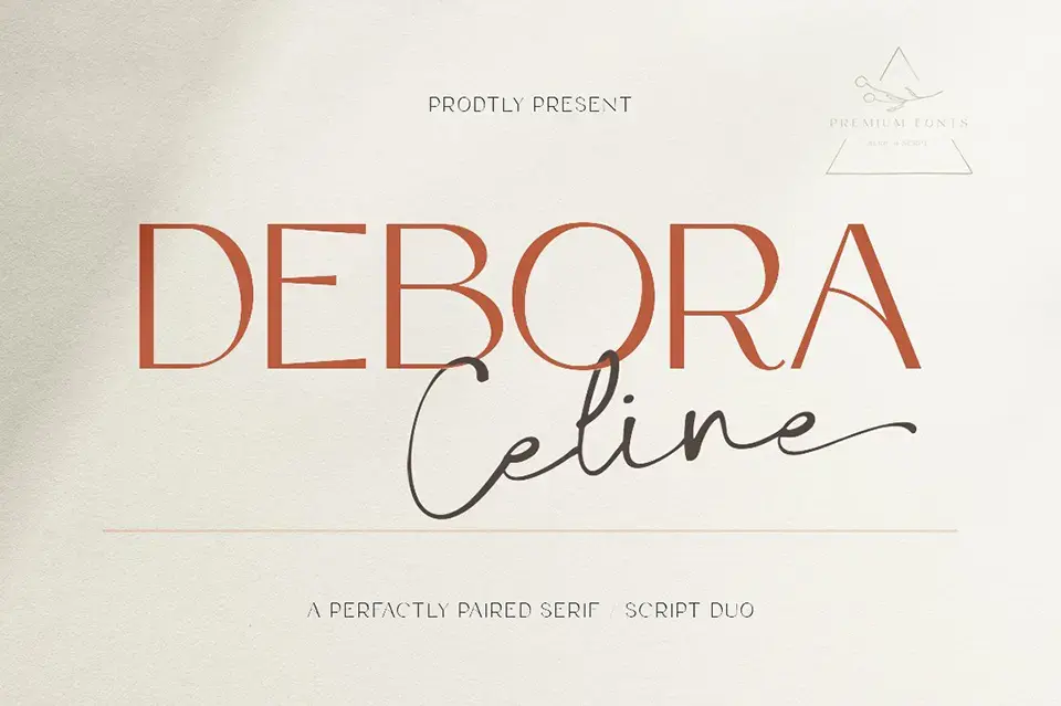 Debora Celina Script Font