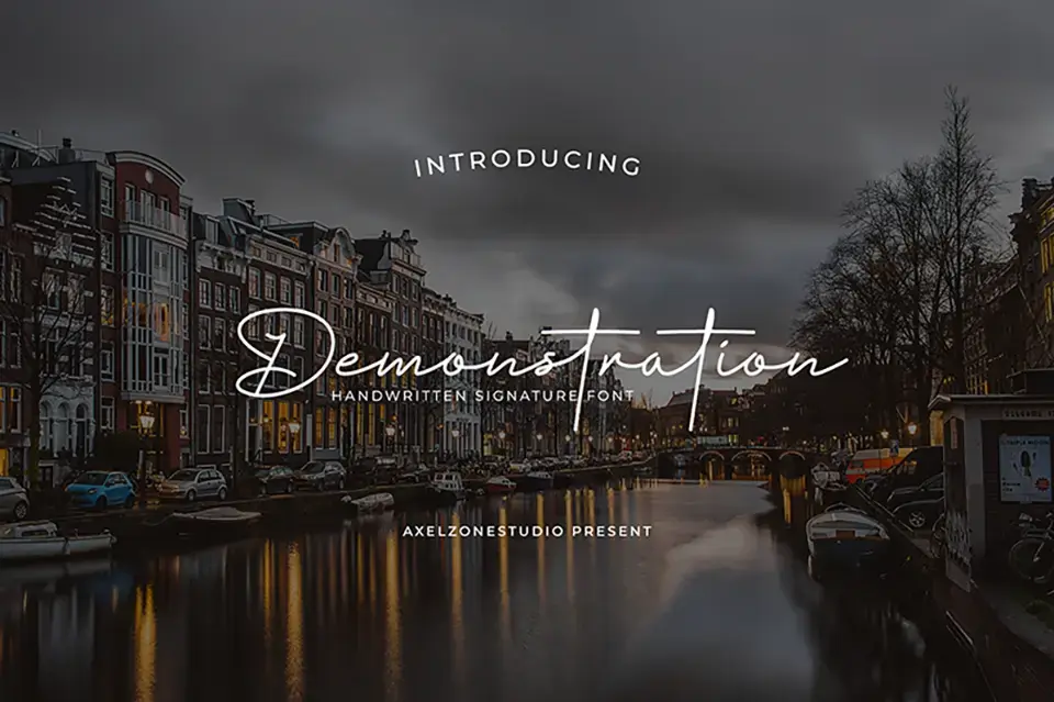 Demonstration Font