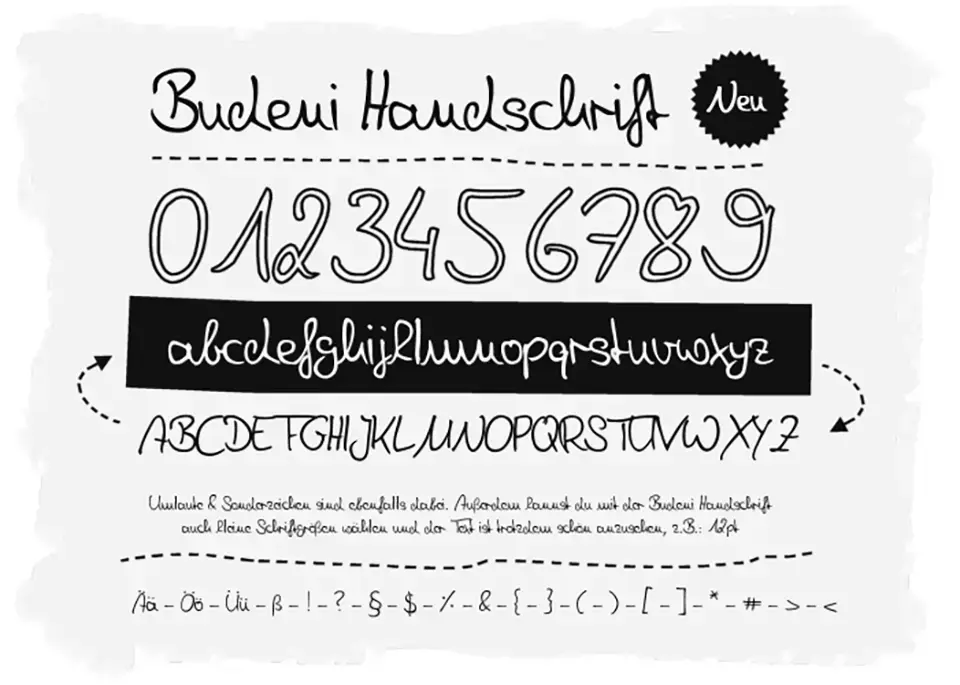 Denise Handwriting Font