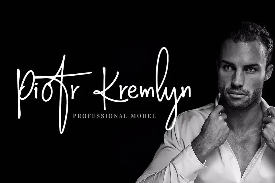 Diamond Signature Font