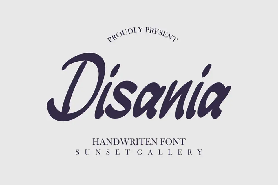 Disania Font