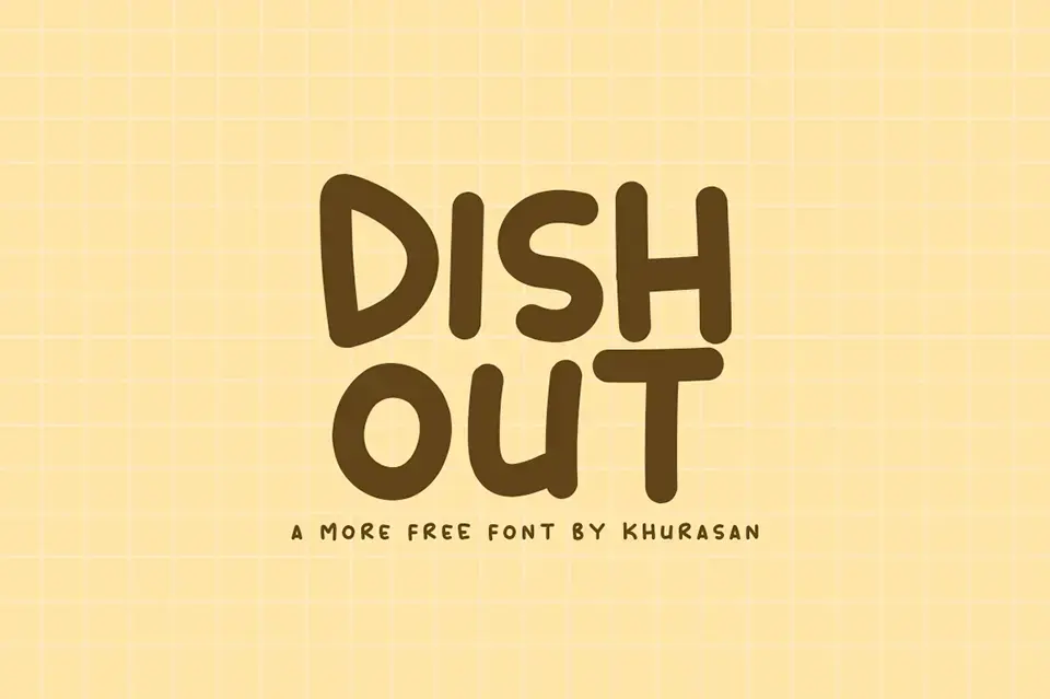 Dish Out Font