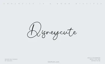 Disneycute Font