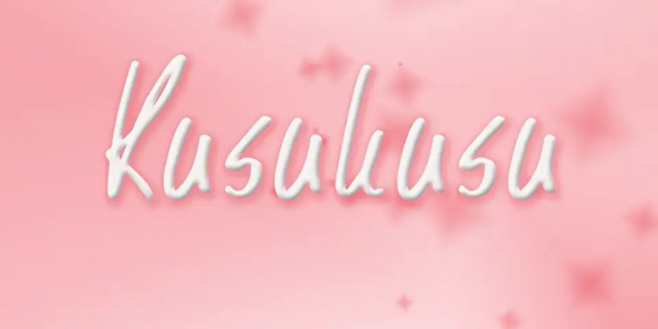 DK Kusukusu Font