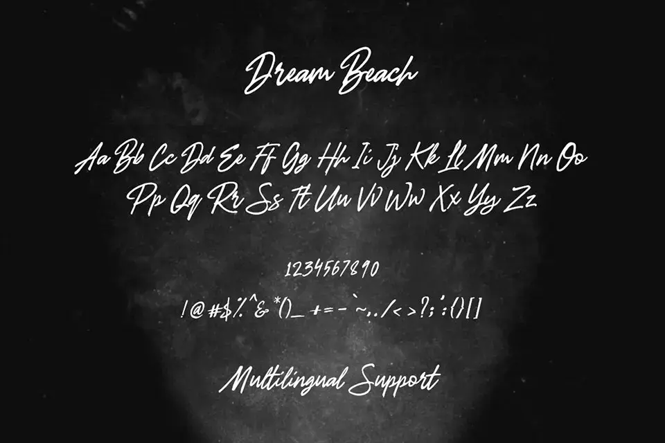 Dream Beach Font