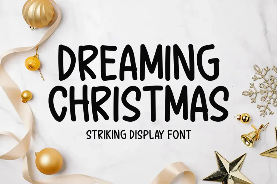 Dreaming Christmas Font