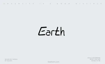 Earth Font