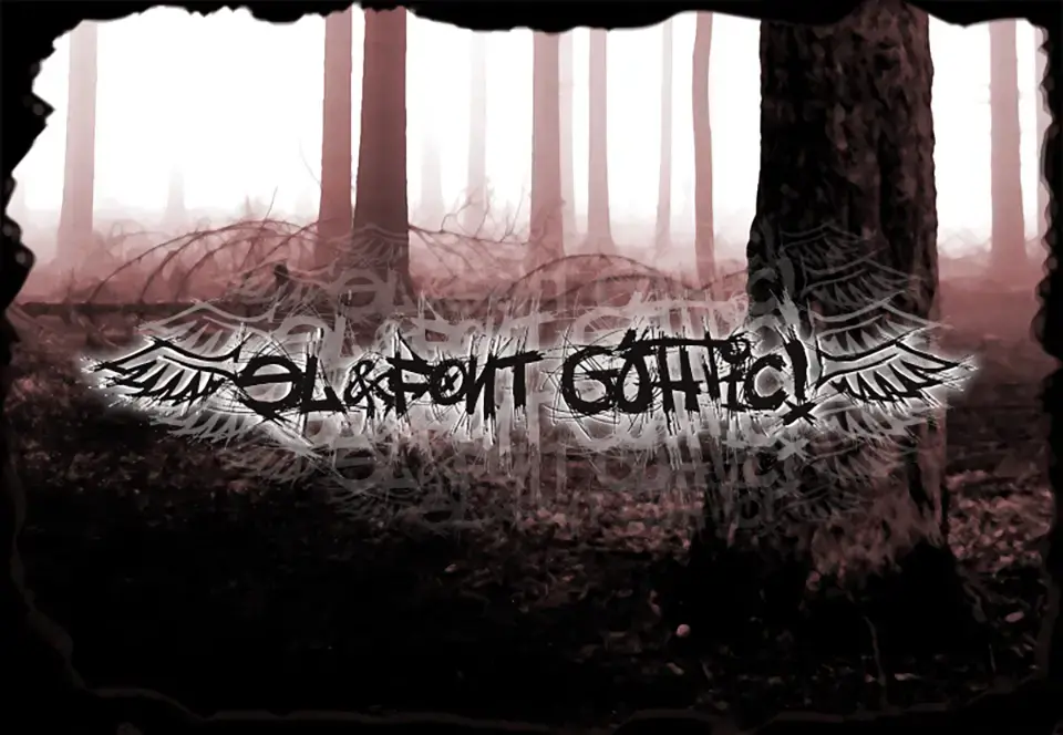 El&Font Gohtic! Font