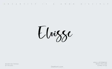 Eloisse Font