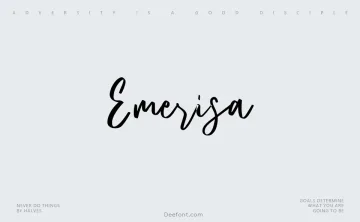 Emerisa Font