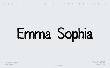 Emma Sophia Font