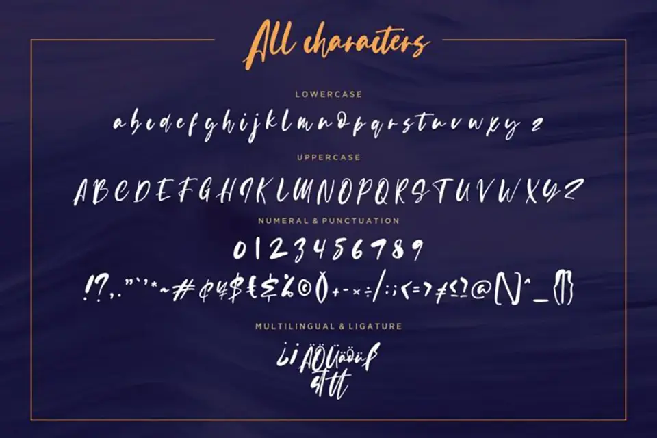 Evangeline Font