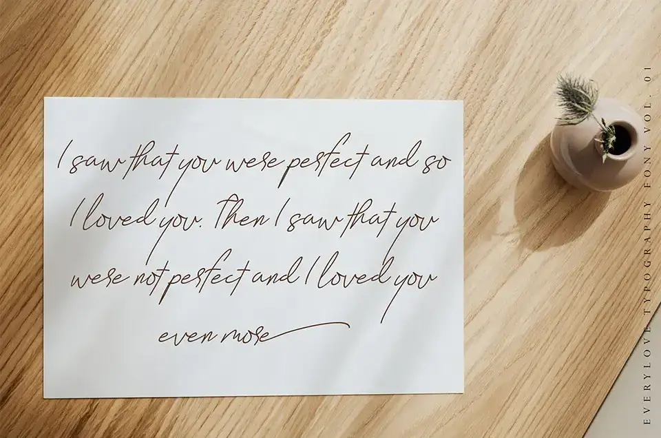 Everylove Font