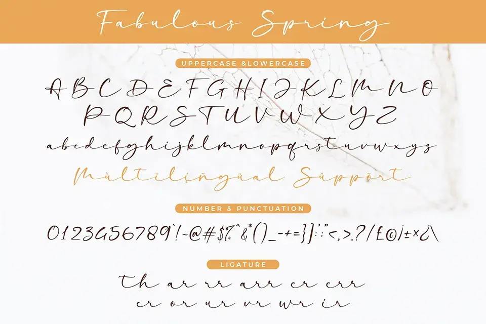 Fabulous Spring Font