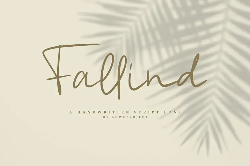 Fallind Font