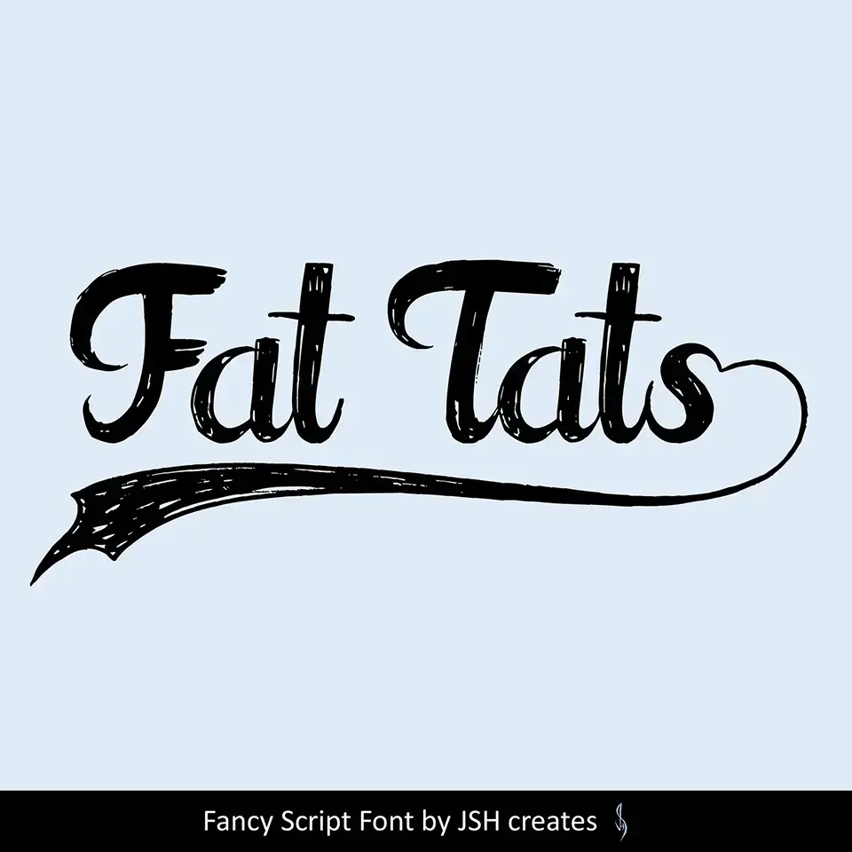 Fat Tats Font