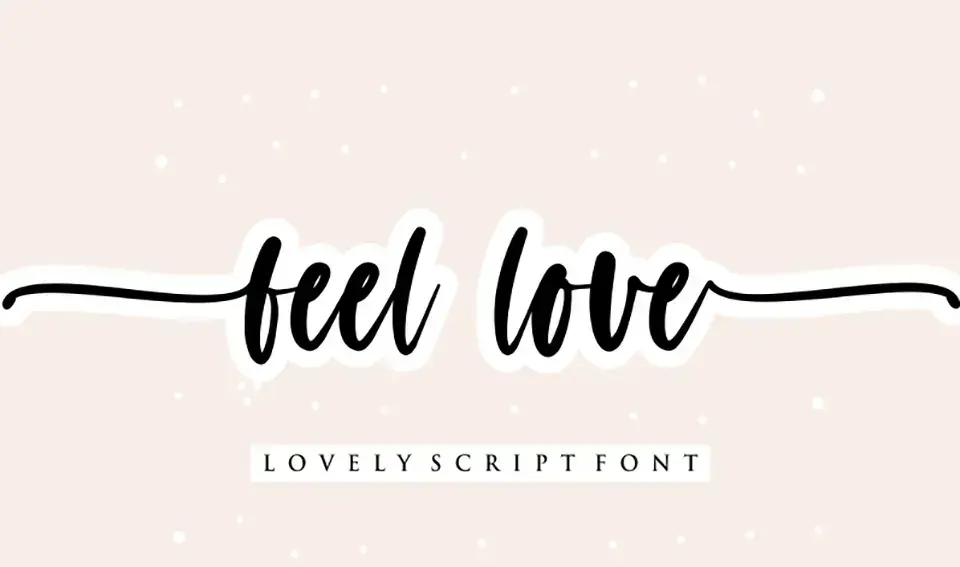 Feel Love Font