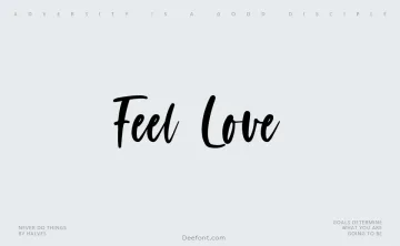 Feel Love Font