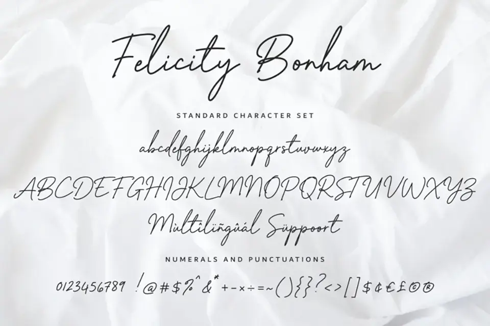 Felicity Bonham Font