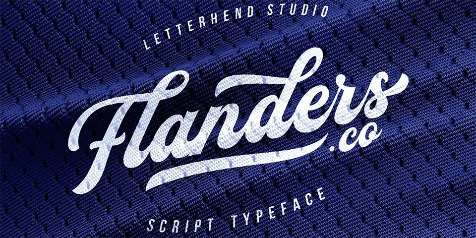 Flanders Script Font