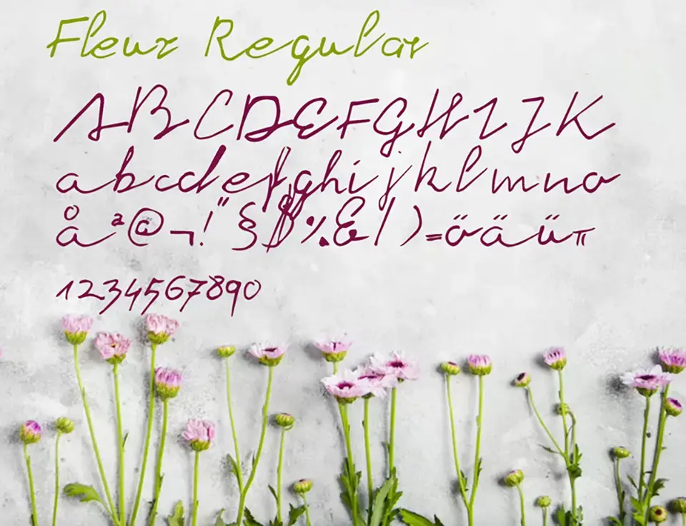 Fleur Font