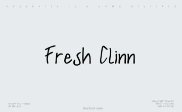 Fresh Clinn Font