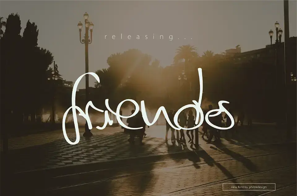 Friends Font
